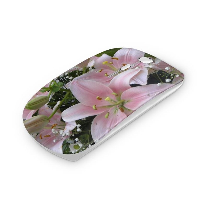 Liliom mintás vezetéknélküli egér 1