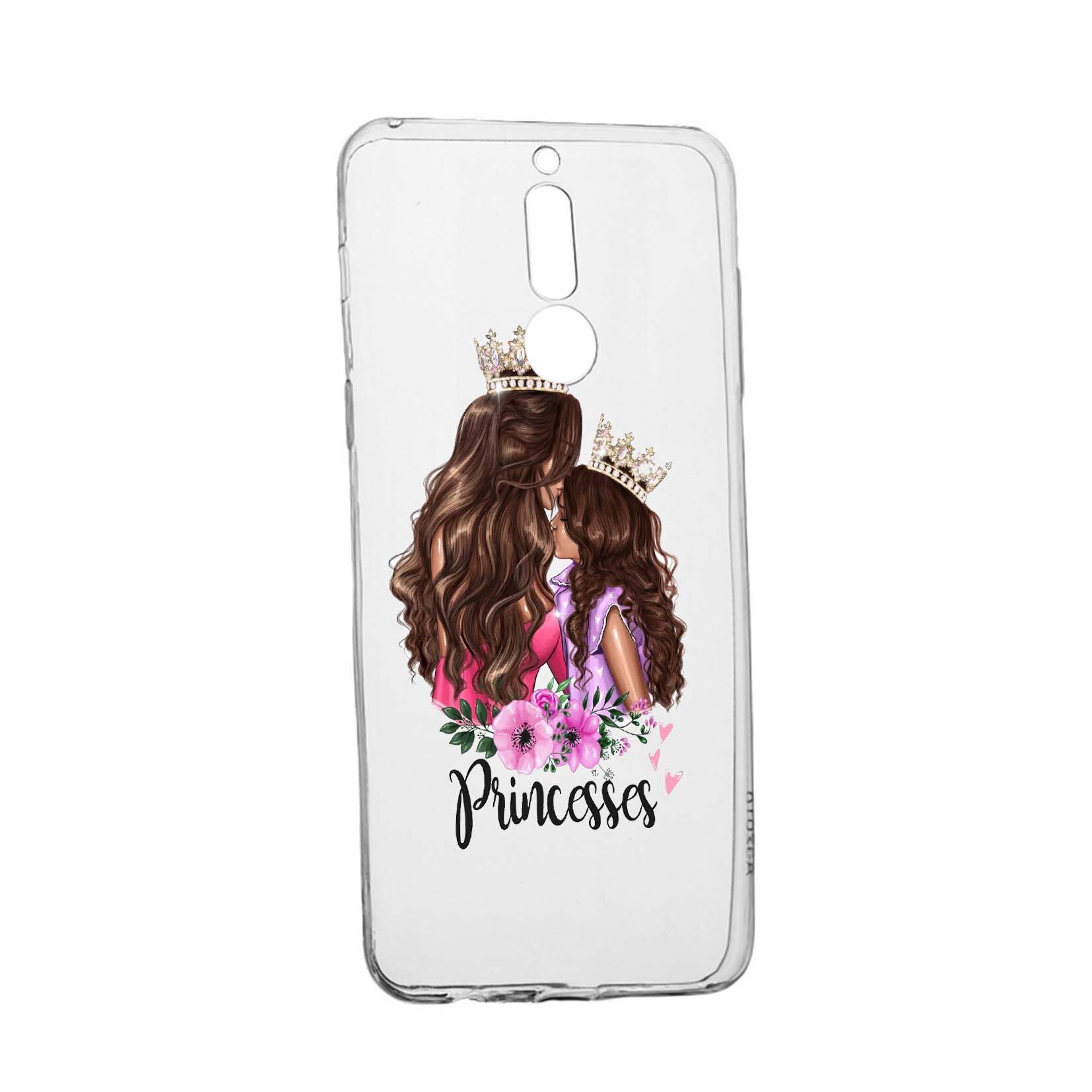 Husa de protectie Princesses, pentru LG K40 / K12 Plus, rezistenta la uzura, anti-alunecare, din silicon Premium, 552