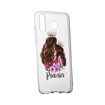 Husa de protectie Princesses, pentru Samsung Galaxy A20, rezistenta la uzura, anti-alunecare, din silicon Premium, 552 Husa de protectie Princesses, pentru Samsung Galaxy A20, rezistenta la uzura, anti-alunecare, din silicon Premium, 552