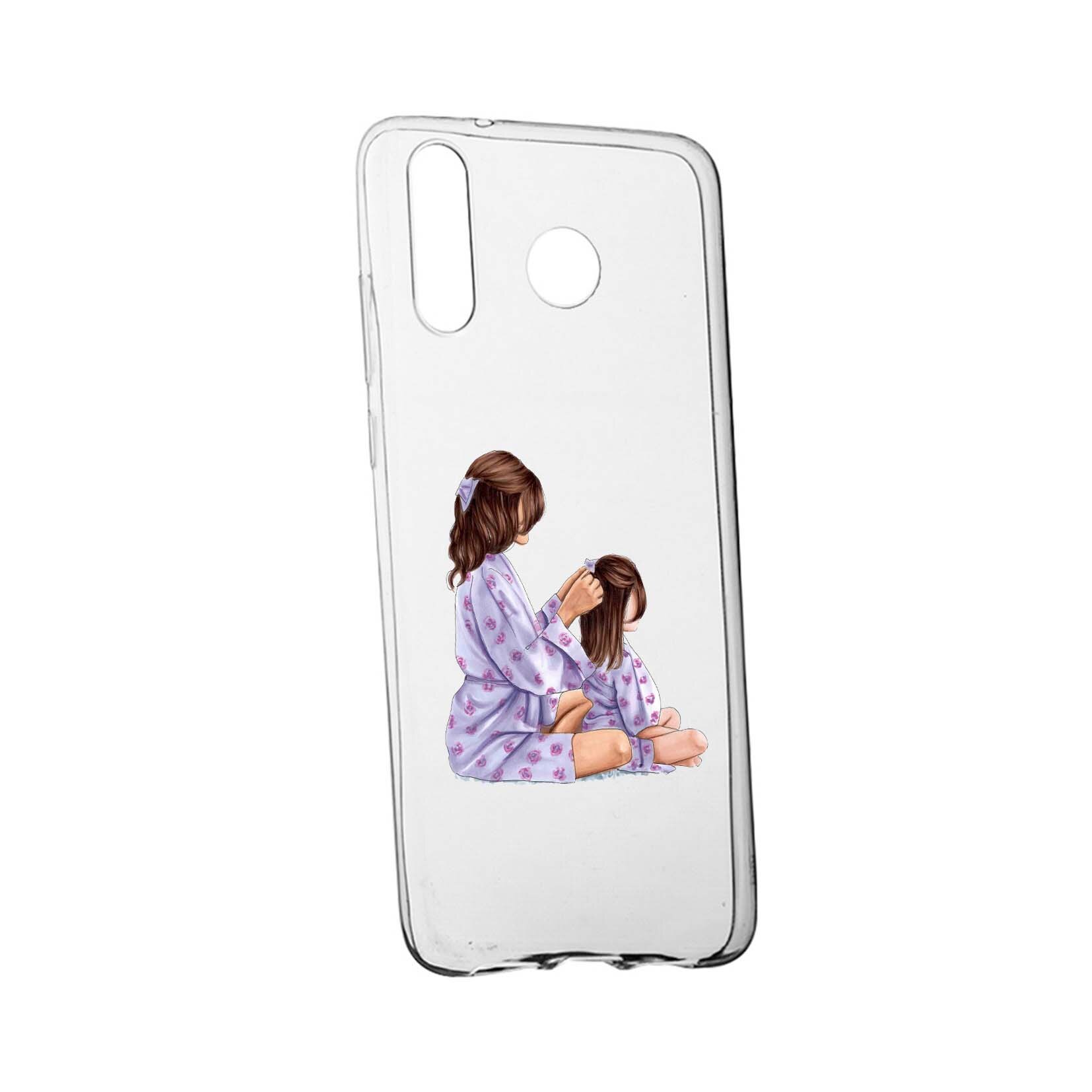 Husa de protectie Mommy's Girl, pentru Samsung Galaxy A60, rezistenta la uzura, anti-alunecare, din silicon Premium, 553