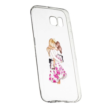 Husa de protectie Mommy's Girl, pentru Samsung Galaxy S7 Edge, rezistenta la uzura, anti-alunecare, din silicon Premium, 554 Husa de protectie Mommy's Girl, pentru Samsung Galaxy S7 Edge, rezistenta la uzura, anti-alunecare, din silicon Premium, 554