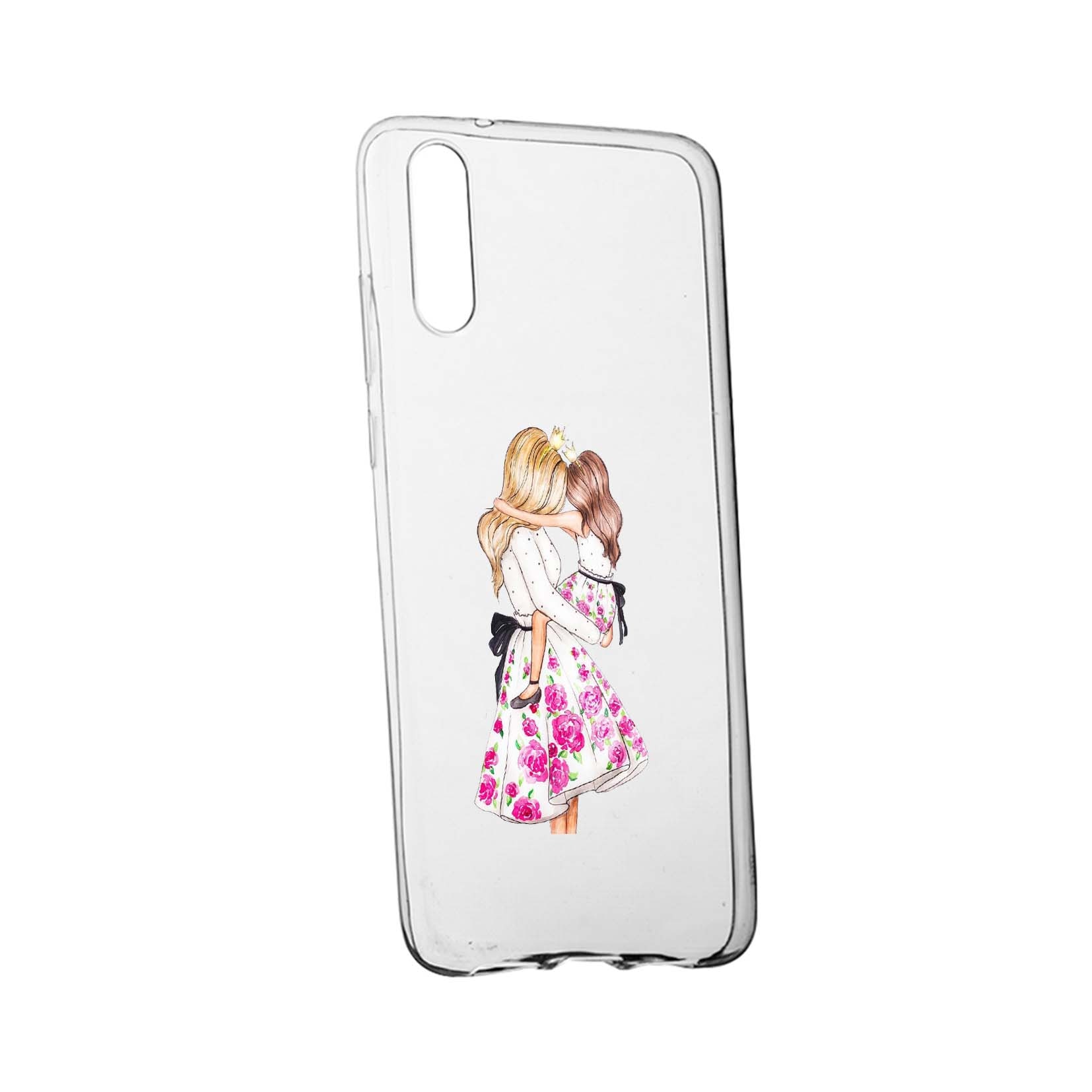 Husa de protectie Mommy's Girl, pentru Xiaomi Mi 9 SE, rezistenta la uzura, anti-alunecare, din silicon Premium, 554