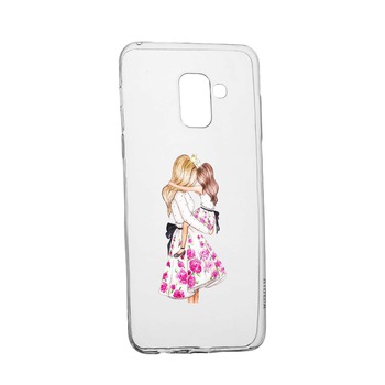 Husa de protectie Mommy's Girl, pentru Samsung Galaxy A8 2018 / A5 2018, rezistenta la uzura, anti-alunecare, din silicon Premium, 554 Husa de protectie Mommy's Girl, pentru Samsung Galaxy A8 2018 / A5 2018, rezistenta la uzura, anti-alunecare, din silicon Premium, 554