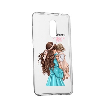Husa de protectie Mommy's Girl, pentru Xiaomi Redmi 8, rezistenta la uzura, anti-alunecare, din silicon Premium, 555 Husa de protectie Mommy's Girl, pentru Xiaomi Redmi 8, rezistenta la uzura, anti-alunecare, din silicon Premium, 555
