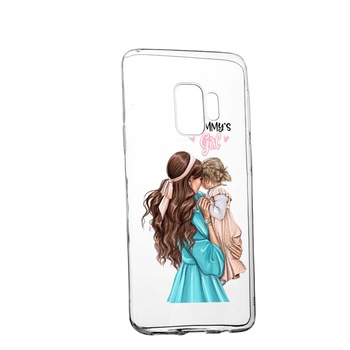 Husa de protectie Mommy's Girl, pentru Samsung Galaxy S9 Plus, rezistenta la uzura, anti-alunecare, din silicon Premium, 555 Husa de protectie Mommy's Girl, pentru Samsung Galaxy S9 Plus, rezistenta la uzura, anti-alunecare, din silicon Premium, 555