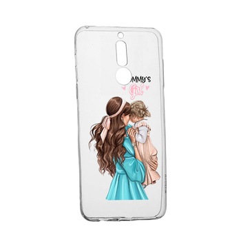 Husa de protectie Mommy's Girl, pentru LG K40 / K12 Plus, rezistenta la uzura, anti-alunecare, din silicon Premium, 555 Husa de protectie Mommy's Girl, pentru LG K40 / K12 Plus, rezistenta la uzura, anti-alunecare, din silicon Premium, 555