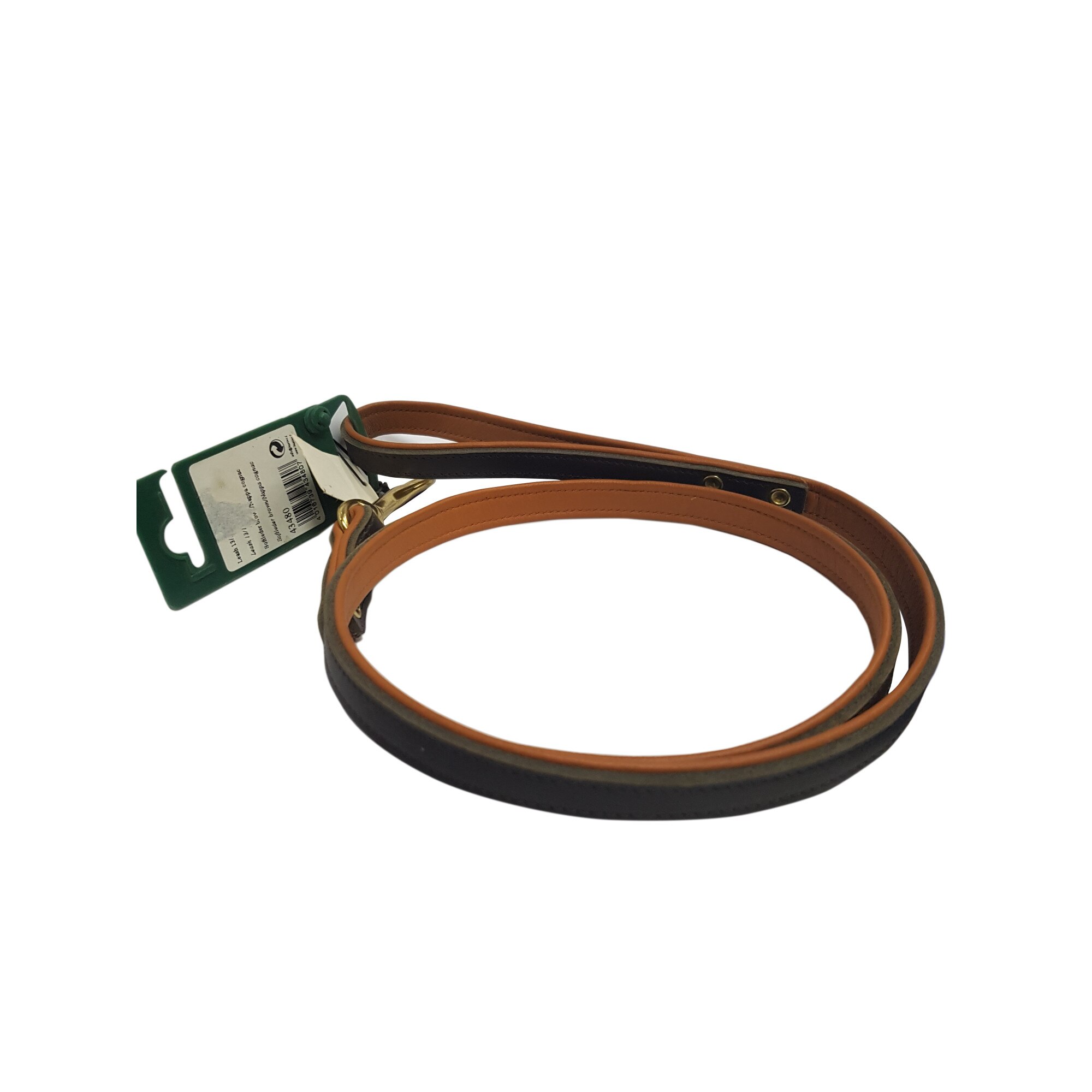 Lesa de piele Alama, Hunter, Maro/Cognac, 13/110 cm