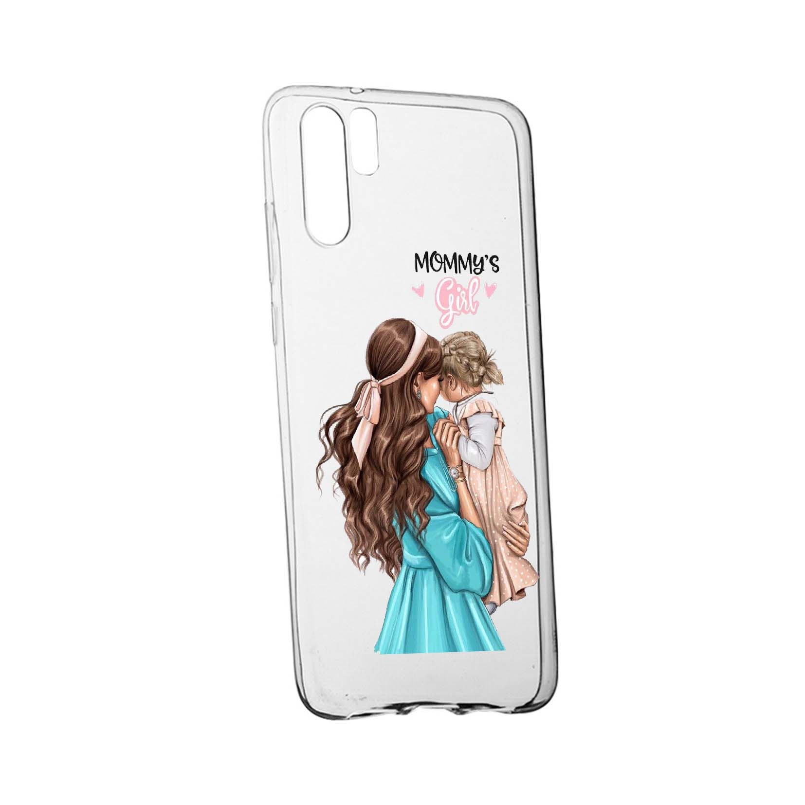 Husa de protectie Mommy's Girl, pentru Samsung Galaxy Note 10 Plus, rezistenta la uzura, anti-alunecare, din silicon Premium, 555