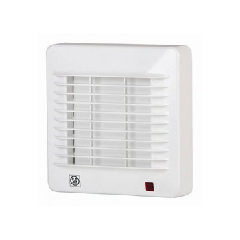 Ventilator axial de baie Soler & Palau EDM 100 CT, diametru 100 mm, 95 mc/h, cu jaluzele automate, timer si indicator de lumina Ventilator axial de baie Soler & Palau EDM 100 CT, diametru 100 mm, 95 mc/h, cu jaluzele automate, timer si indicator de lumina
