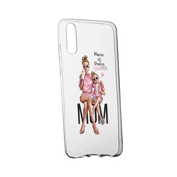 Husa de protectie Girl - Mom, pentru Samsung Galaxy A2 Core, rezistenta la uzura, anti-alunecare, din silicon Premium, 558 Husa de protectie Girl - Mom, pentru Samsung Galaxy A2 Core, rezistenta la uzura, anti-alunecare, din silicon Premium, 558