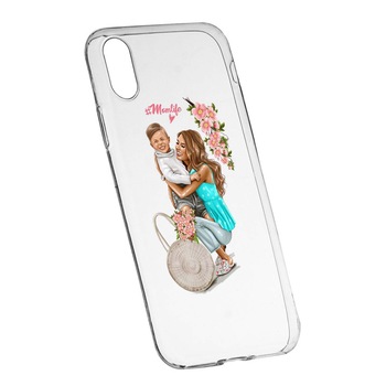 Husa de protectie Mom Life, pentru Xiaomi Mi A2 / Mi 6X, rezistenta la uzura, anti-alunecare, din silicon Premium, 559 Husa de protectie Mom Life, pentru Xiaomi Mi A2 / Mi 6X, rezistenta la uzura, anti-alunecare, din silicon Premium, 559