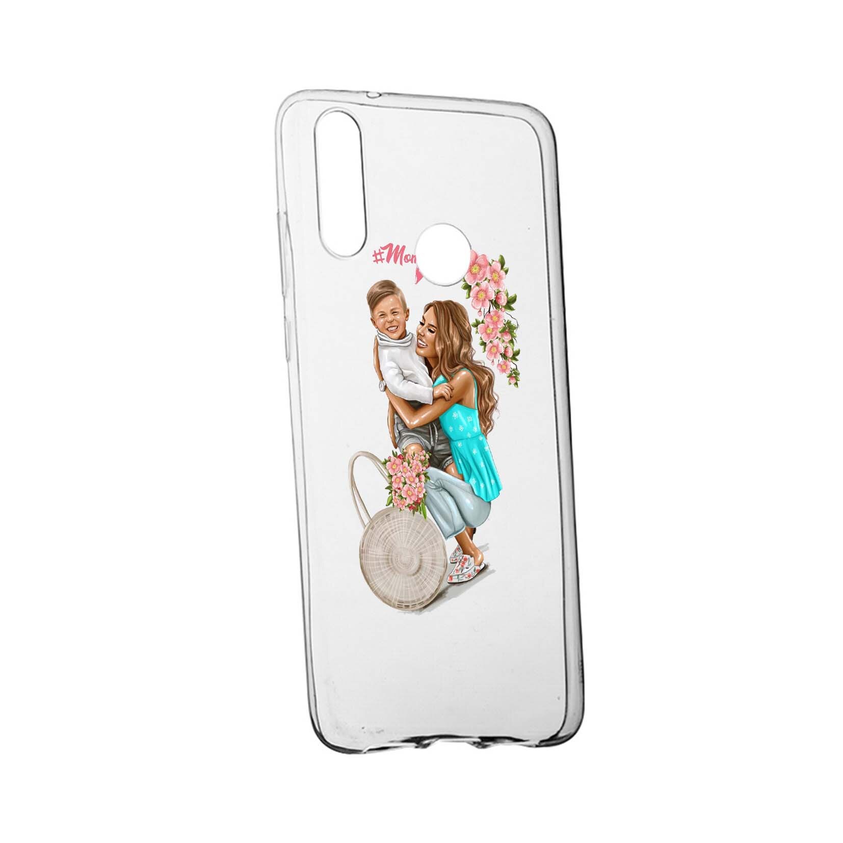 Husa de protectie Mom Life, pentru Xiaomi Mi A3 Lite, rezistenta la uzura, anti-alunecare, din silicon Premium, 559