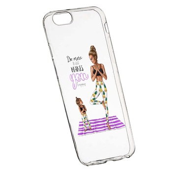 Husa de protectie Girl - Mom, pentru Apple iPhone 6 Plus / 6S Plus, rezistenta la uzura, anti-alunecare, din silicon Premium, 560 Husa de protectie Girl - Mom, pentru Apple iPhone 6 Plus / 6S Plus, rezistenta la uzura, anti-alunecare, din silicon Premium, 560