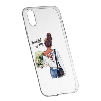 Husa de protectie Beautiful Day, pentru Sony XA1, rezistenta la uzura, anti-alunecare, din silicon Premium, 561 Husa de protectie Beautiful Day, pentru Sony XA1, rezistenta la uzura, anti-alunecare, din silicon Premium, 561