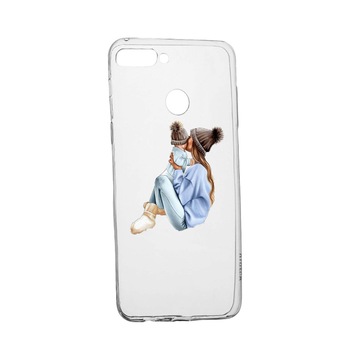 Husa de protectie Girl Mom, pentru Xiaomi Redmi 6, rezistenta la uzura, anti-alunecare, din silicon Premium, 562 Husa de protectie Girl Mom, pentru Xiaomi Redmi 6, rezistenta la uzura, anti-alunecare, din silicon Premium, 562