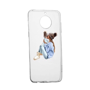 Husa de protectie Girl Mom, pentru Motorola Moto G6 PLAY, rezistenta la uzura, anti-alunecare, din silicon Premium, 562 Husa de protectie Girl Mom, pentru Motorola Moto G6 PLAY, rezistenta la uzura, anti-alunecare, din silicon Premium, 562