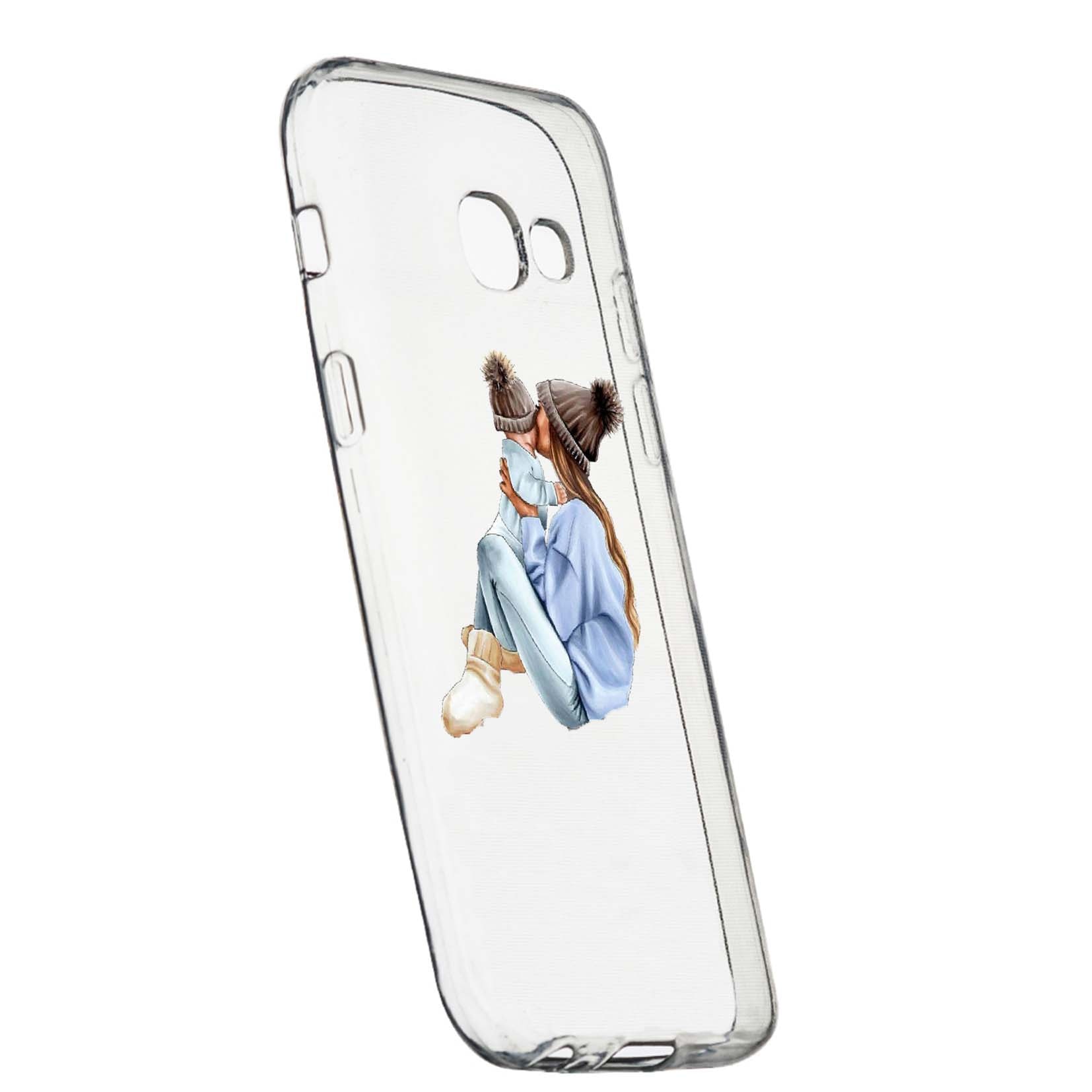 Husa de protectie Girl Mom, pentru Samsung Galaxy A3 2016, rezistenta la uzura, anti-alunecare, din silicon Premium, 562