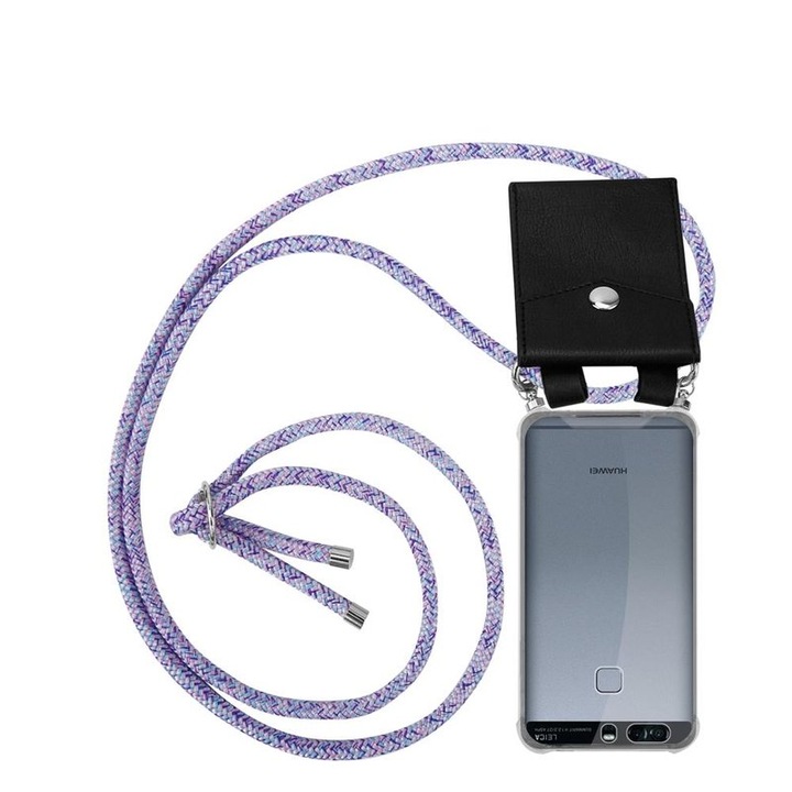 Husa de protectie, Cadorabo, pentru Huawei P9, Silicon, cu etui, Roz