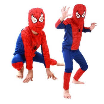 Costum pentru copii, model Spiderman, marimea M pentru varsta de 4-6 ani Costum pentru copii, model Spiderman, marimea M pentru varsta de 4-6 ani