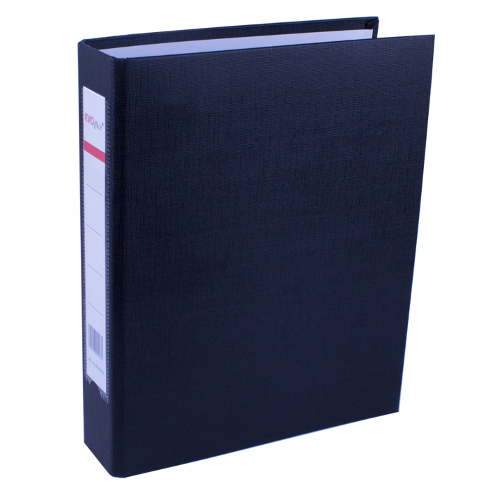 Caiet mecanic EVOffice, A5, Negru