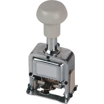 Inseriator automat EVOffice, metalic, 8 cifre Inseriator automat EVOffice, metalic, 8 cifre