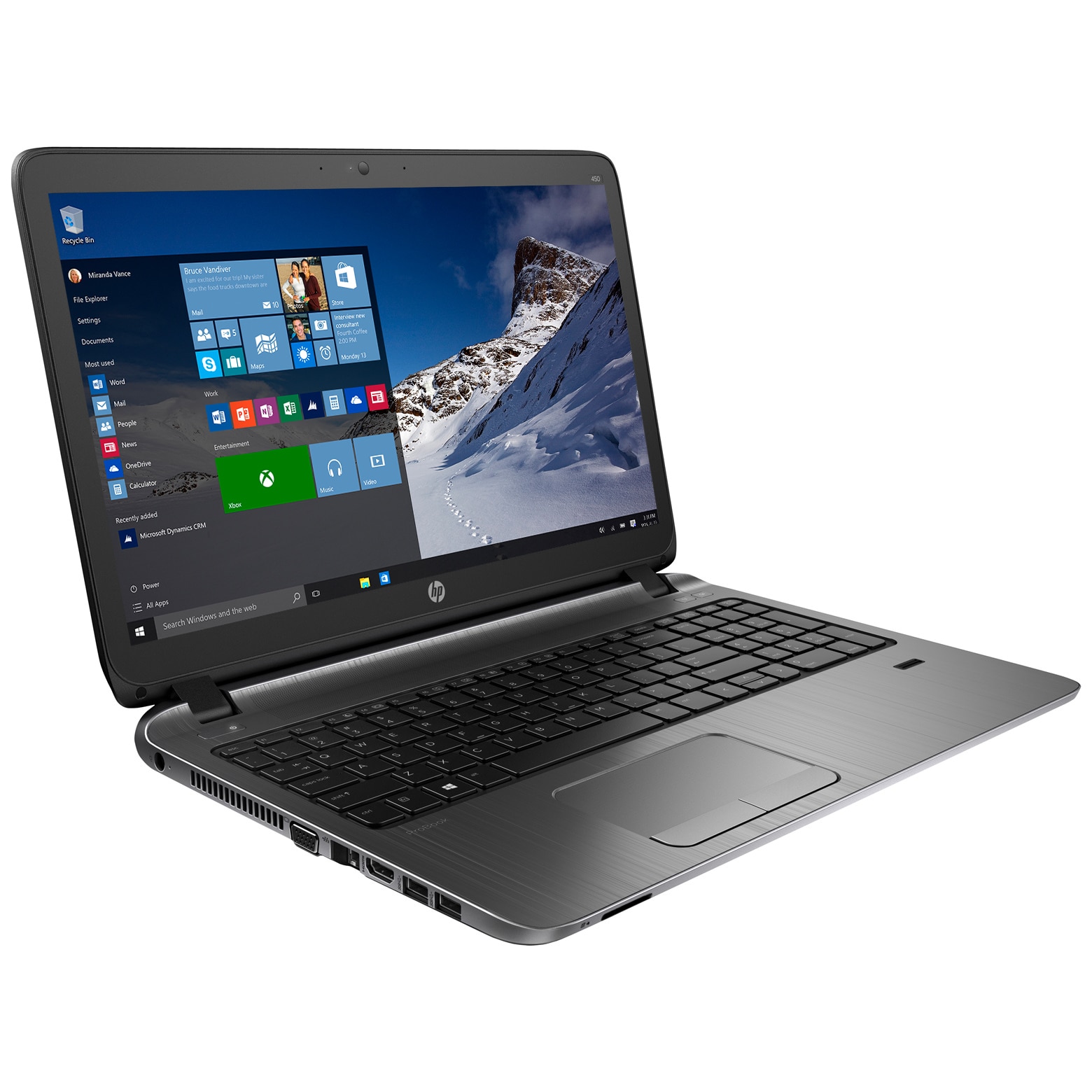 Laptop HP ProBook 450 G2 cu procesor Intel® Core™ i3-5010U 2.10GHz