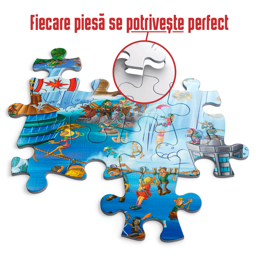 Puzzle D-Toys Cartoon Collection Cascada Niagara 1000 piese - eMAG.ro