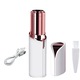 Epilator Facial Portabil SIKS® - Pentru Indepartarea Parului Pentru Femei Cu Led Inclus, Hipoalergenic Incarcare Usb, Alb