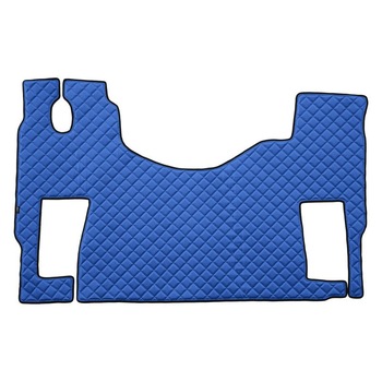 Covoras camion F-Core, Piele-ECO, pentru MERCEDES ACTROS MP2 / MP3, podea plata, scaun pasager rotativ, Albastru Covoras camion F-Core, Piele-ECO, pentru MERCEDES ACTROS MP2 / MP3, podea plata, scaun pasager rotativ, Albastru