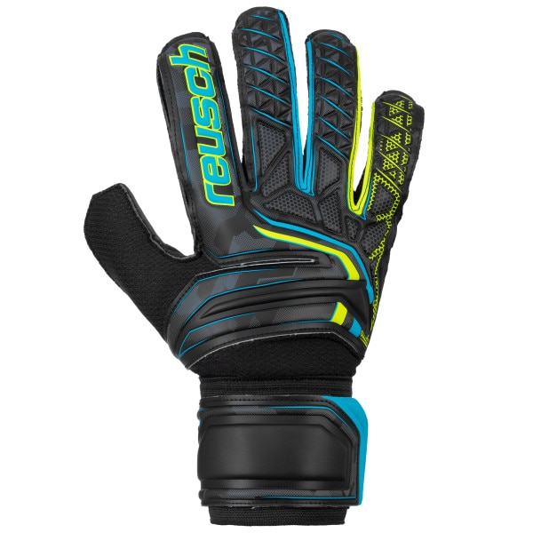 Manusi portar Reusch Attrakt SD, Negru/Galben, Marime 7.5