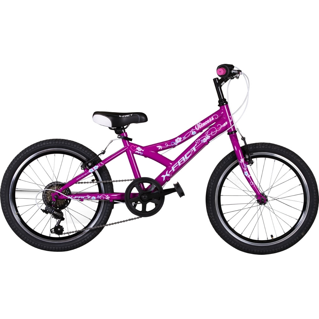 rattle transmission loss Bicicleta 20 inch pentru fete X Fact Princess, roz - eMAG.ro
