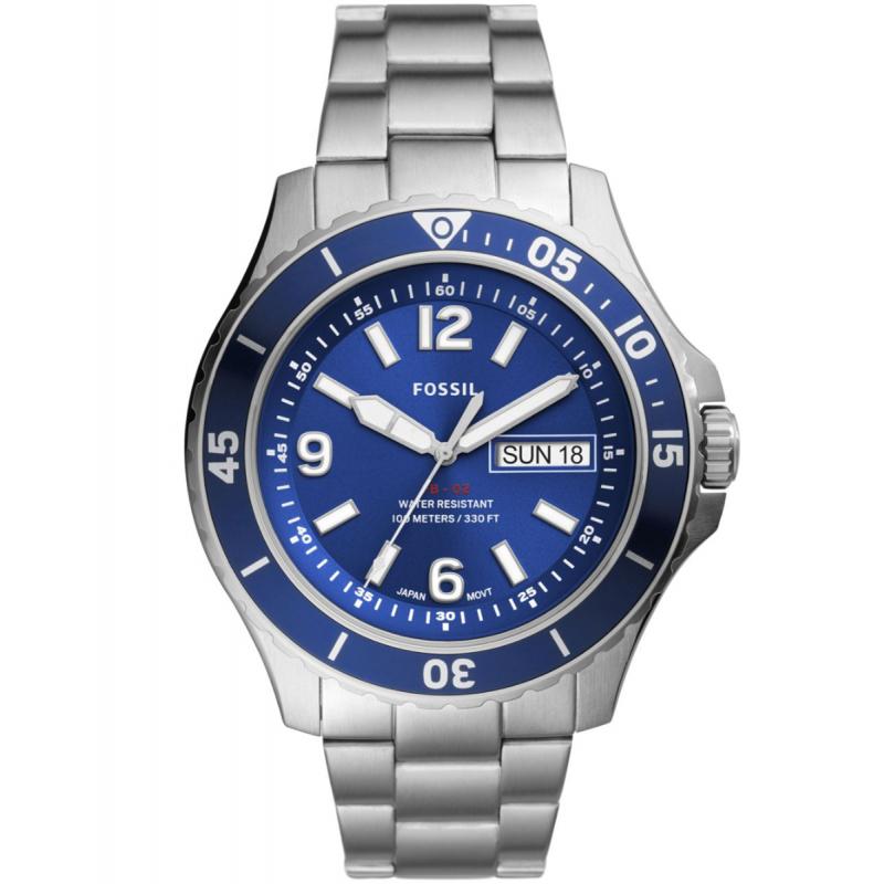 Ceas barbatesc Fossil FS5691 Quartz Argintiu