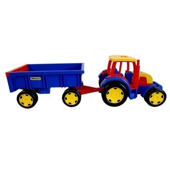 Tractor urias cu remorca detasabila , lungime 102 cm Tractor urias cu remorca detasabila , lungime 102 cm