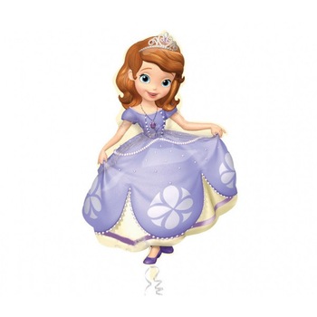 Balon Folie Figurina Sofia the First, 66x88cm, AMS 27531 01 Balon Folie Figurina Sofia the First, 66x88cm, AMS 27531 01