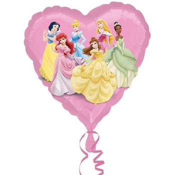 Balon Folie Inima Printese Disney, 45cm, ST- 22947 02 Balon Folie Inima Printese Disney, 45cm, ST- 22947 02