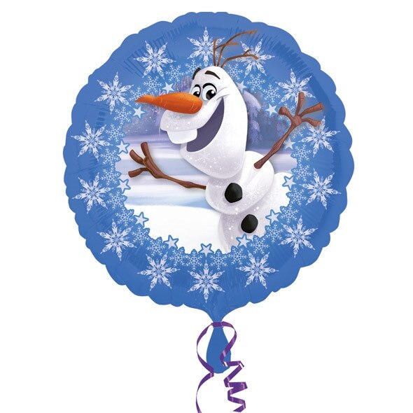 Balon Folie Olaf-Frozen, 45cm, ST- 31951 02