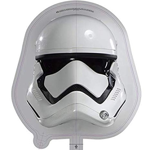 Balon Folie Figurina Cap Stormtrooper, 48x45cm, ST - 34126 02