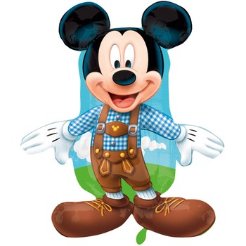 Balon Folie Figurina Mickey Lederhosen, 45x71cm - ST 27389 78 Balon Folie Figurina Mickey Lederhosen, 45x71cm - ST 27389 78