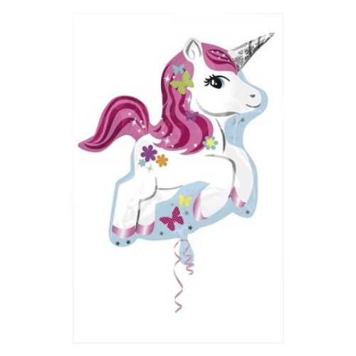 Balon Folie Figurina Unicorn, 48x53c, ST- 24775 02
