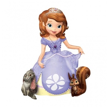 Balon Folie AirWalker Sofia the First, 93x121cm, AMS 28317 01 Balon Folie AirWalker Sofia the First, 93x121cm, AMS 28317 01