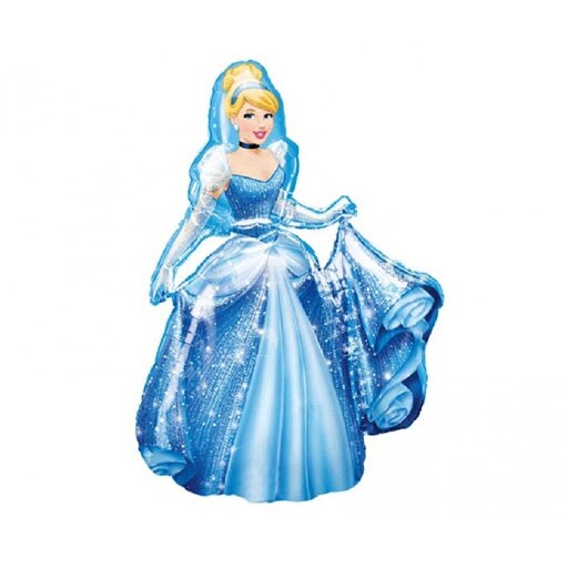 Balon Folie Figurina Cenusareasa, 71x84cm, AMS 24814 02