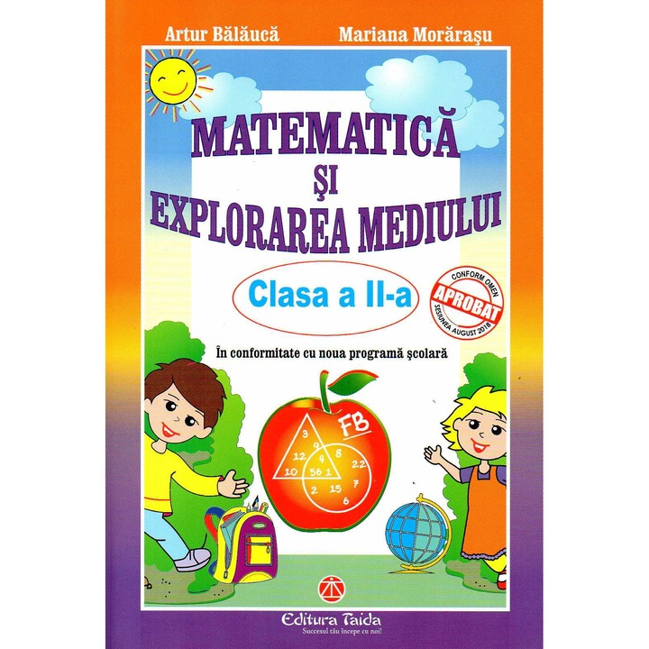 Matematica si explorarea mediului clasa a II-a, autor Artur Balauca