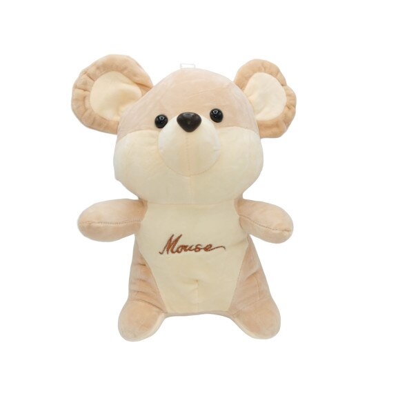 Jucarie de plus soricelul Mouse, Toys, Beige 30 cm