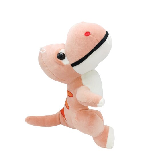 Jucarie de plus mini Dino, Toys, Corai 30 cm