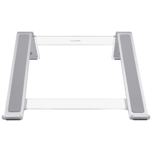 Suport pentru laptop din aluminiu, Macally, argintiu