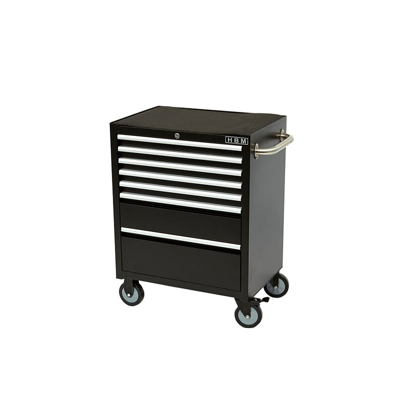 Dulap metalic pentru scule, HBM, Negru, 75 x 46 x 89 cm