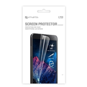 Folie Protectie Ecran Samsung Galaxy S6 Edge+ Plus, Originala 4smarts, 2 Bucati Folie Protectie Ecran Samsung Galaxy S6 Edge+ Plus, Originala 4smarts, 2 Bucati