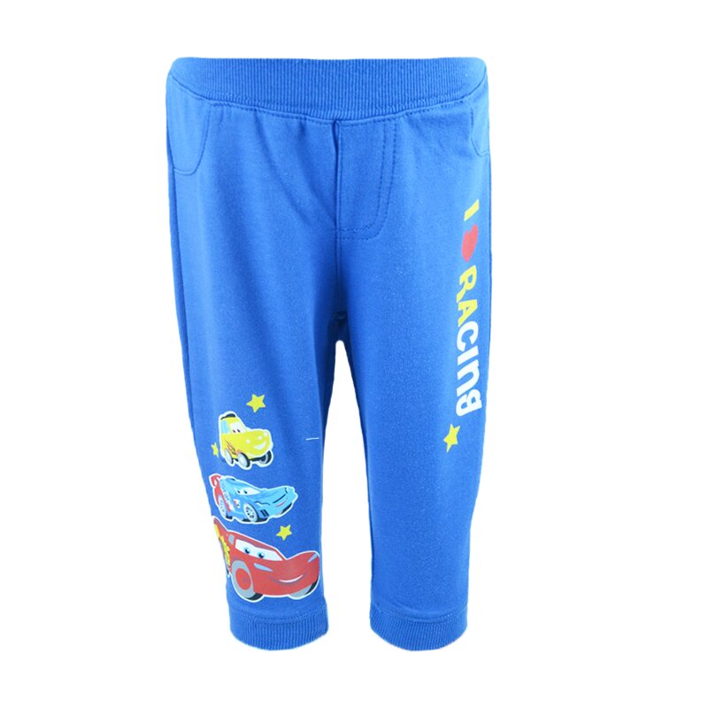 Pantaloni sport pentru baieti Disney Cars DISK-JPTR41523AL, Albastru, 80 cm