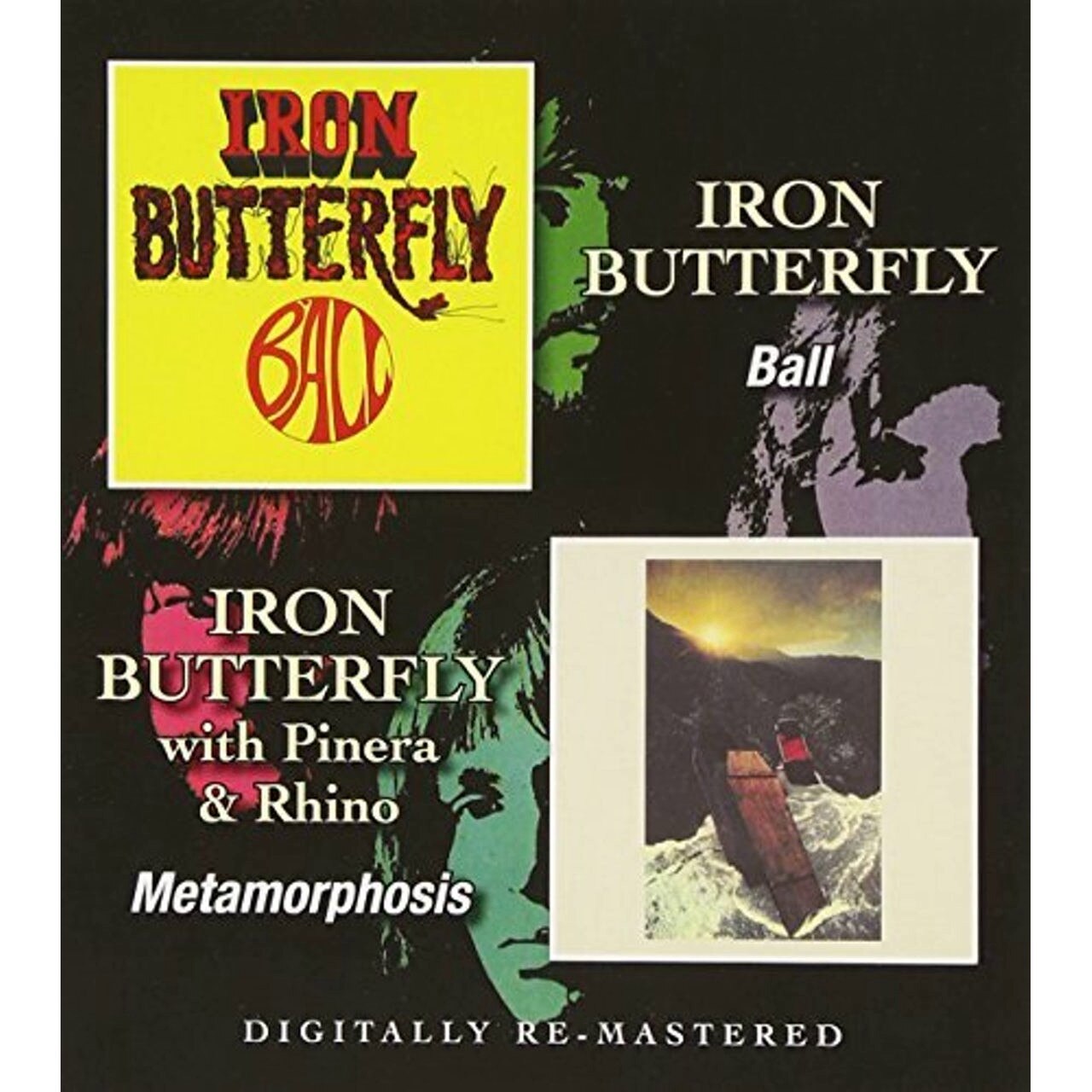 Iron Butterfly - Ball / Metamorphosis (cd)