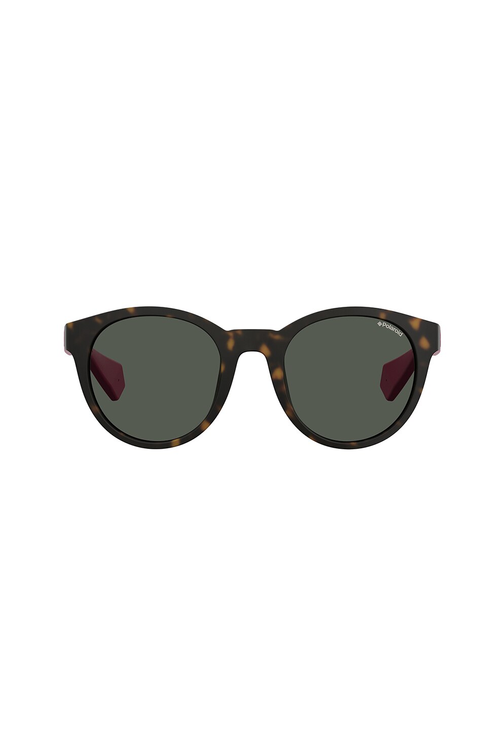 Polaroid, Ochelari de soare pantos unisex, cu lentile polarizate, Maro tortoise, 52-22-140 Standard